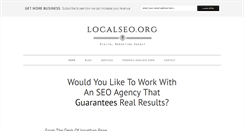 Desktop Screenshot of localseo.org